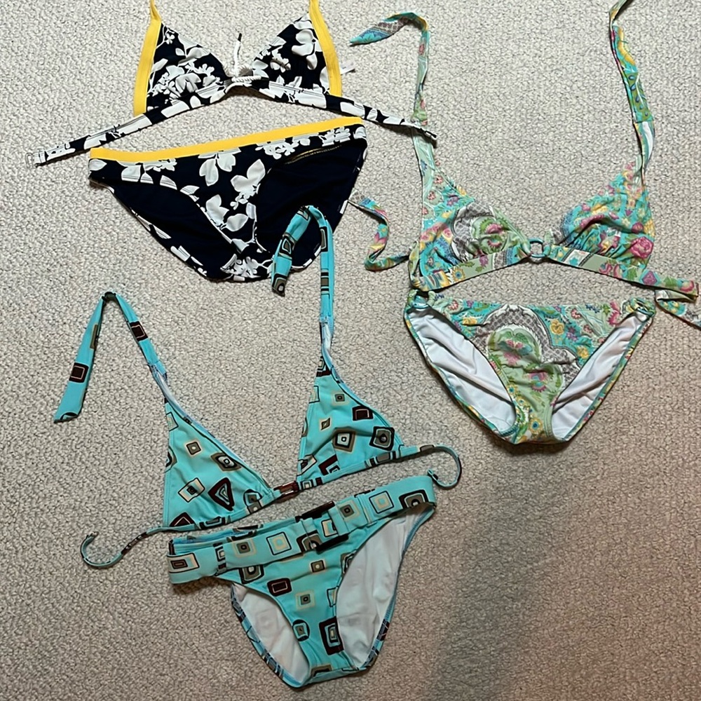Lot of 3 Bikinis